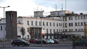 <p>A man is in critical condition in University Hospital Limerick (UHL) following a crash in Co Clare. Picture: Dan Linehan.</p>