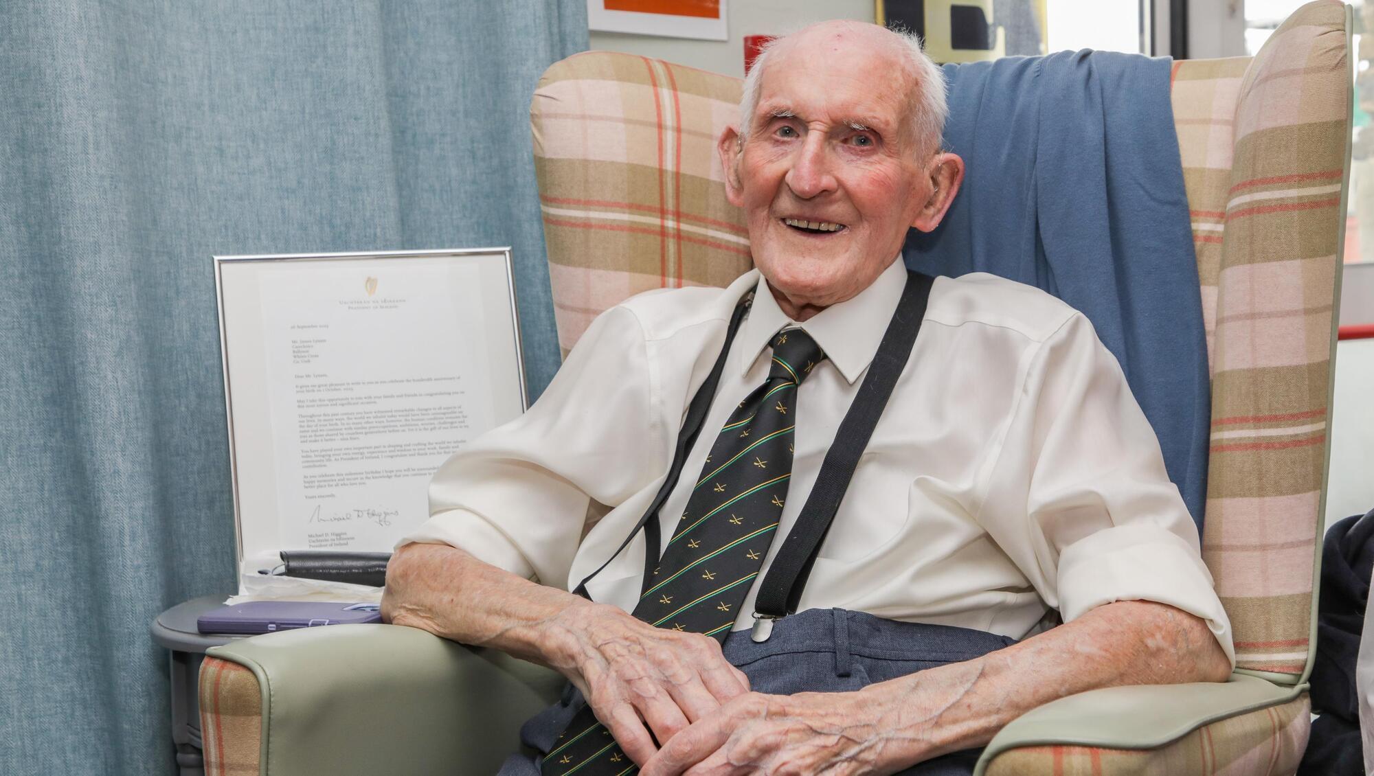 RIP: Cork All-Ireland hurling title winner Jimmy Lynam has passed away at the age of 100. Pic: David Creedon