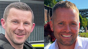 Pc Tom Clough and Pc Matthew Blades died (Cleveland Police/PA) Pc Tom Clough and Pc Matthew Blades died (Cleveland Police/PA)