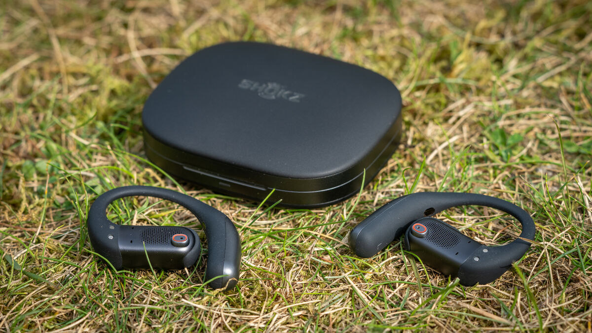 The OpenFit Pro are easily the best-sounding open-ear design earphones I've tested. Picture: Noel Campion The OpenFit Pro are easily the best-sounding open-ear design earphones I've tested. Picture: Noel Campion