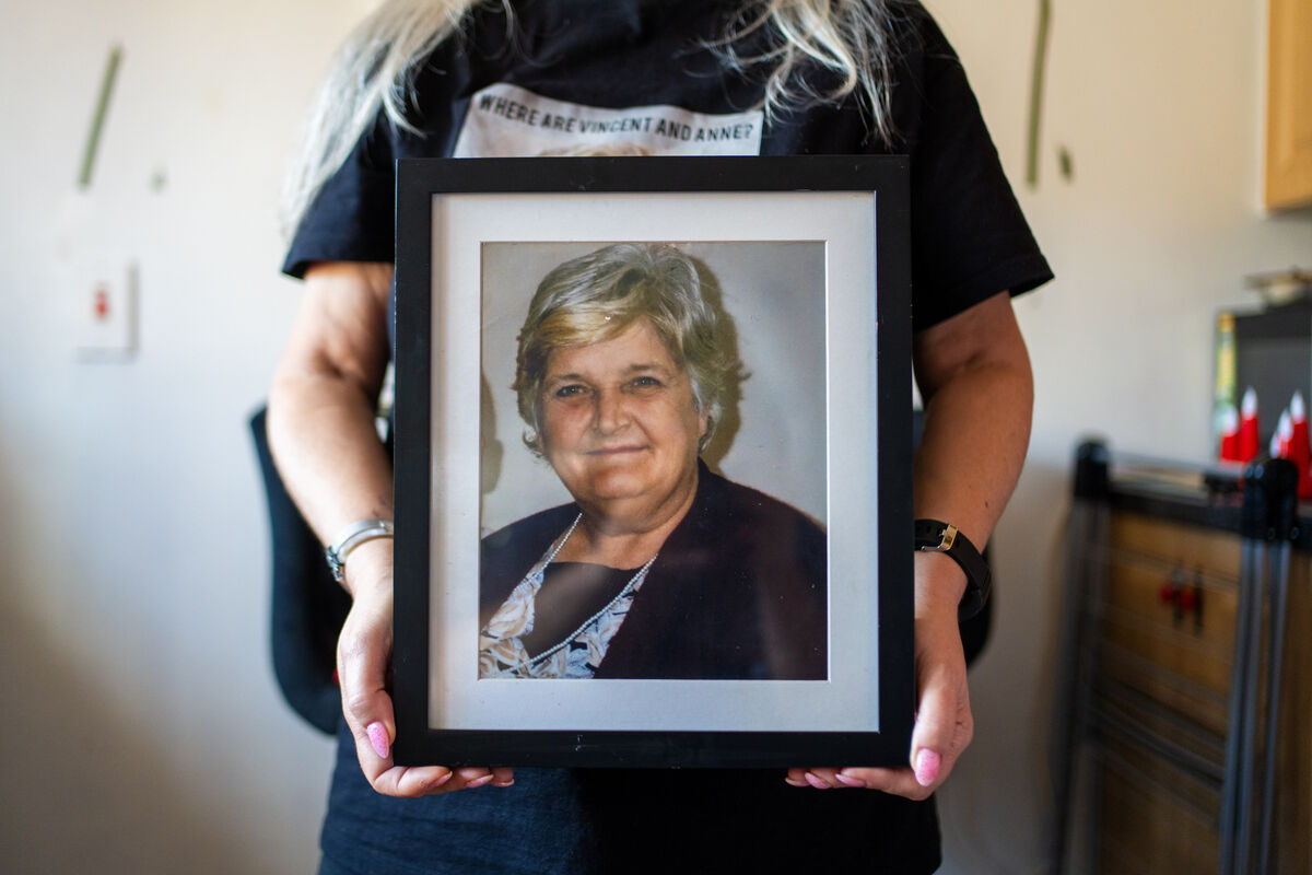 Mary Donovan holds a photo of her late mother Margaret who spent time at Bessborough. Picture Noel Sweeney