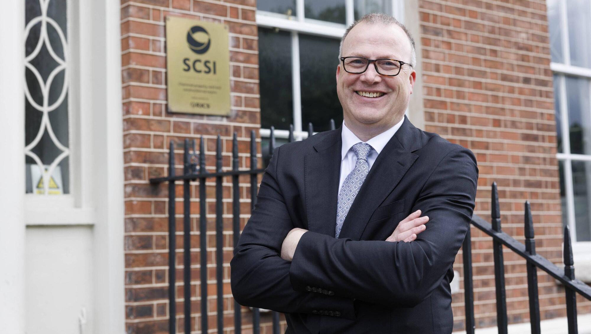 Society of Chartered Surveyors Ireland president Tomás Kelly. Picture: Conor McCabe 