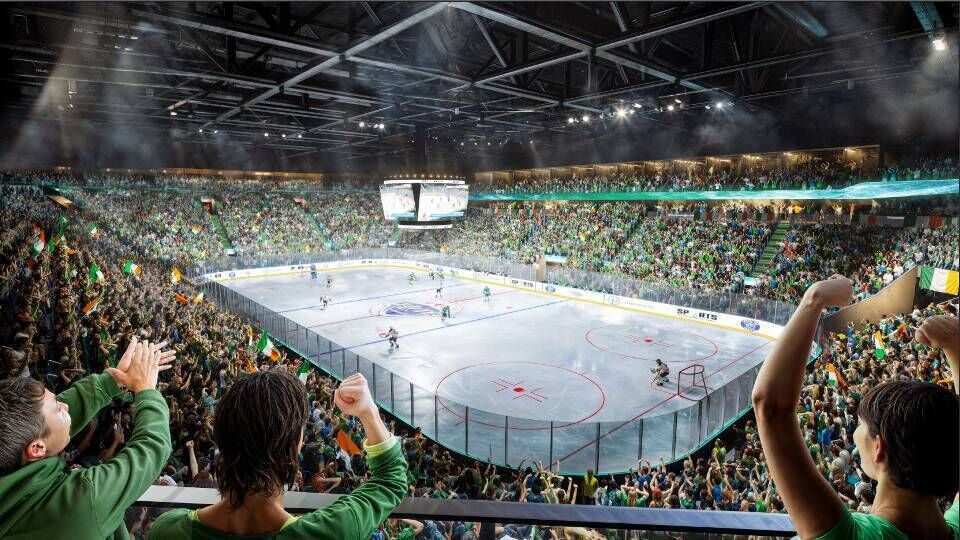 The Olympic Federation of Ireland has backed a project which will serve as a hub for its winter sports programme and one where an ice hockey team akin to the Belfast Giants at the O2 will serve as anchor tenants and play in the British league.