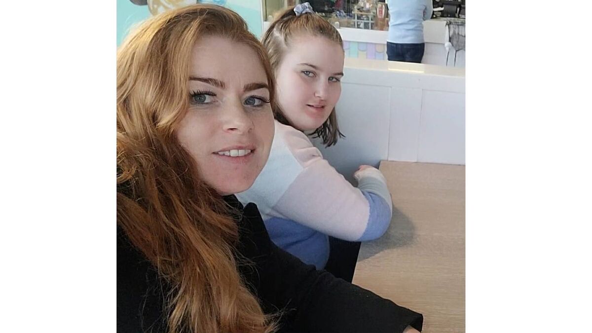 Maryjane Juhasz with her daughter Marykate. Maryjane Juhasz with her daughter Marykate.