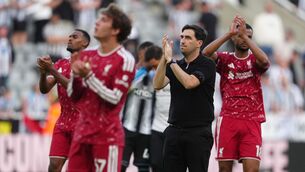 <p>Liverpool manager Andoni Iraola and his players at the final whistle after the Premier League match at St James' Park. Pic Owen Humphreys/PA Wire. </p> <p>Liverpool manager Andoni Iraola and his players at the final whistle after the Premier League match at St James' Park. Pic Owen Humphreys/PA Wire. </p>