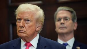 <p>US President Donald Trump, left, and Scott Bessent, US treasury secretary. Photographer: Yuri Gripas/CNP/Bloomberg via Getty Images</p> <p>US President Donald Trump, left, and Scott Bessent, US treasury secretary. Photographer: Yuri Gripas/CNP/Bloomberg via Getty Images</p>