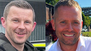<p>Undated handout photos issued by Cleveland Police of Pc Tom Clough (left) and PC Matthew Blades, who died when a car going in the wrong direction hit a police car on the A66 near Middlesbrough, England Issue date: Sunday August 23, 2026.</p> <p>Undated handout photos issued by Cleveland Police of Pc Tom Clough (left) and PC Matthew Blades, who died when a car going in the wrong direction hit a police car on the A66 near Middlesbrough, England Issue date: Sunday August 23, 2026.</p>