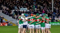 Loughmore-Castleiney huddle before the whistle 26/10/2025