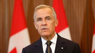 Prime Minister Mark Carney speaks about Canada’s response to new US tariffs during a news conference on Parliament Hill in Ottawa (Patrick Doyle/The Canadian Press/AP) Prime Minister Mark Carney speaks about Canada’s response to new US tariffs during a news conference on Parliament Hill in Ottawa (Patrick Doyle/The Canadian Press/AP)