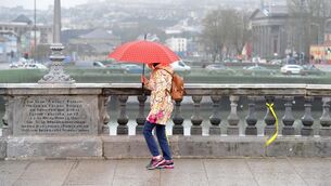 <p>Rain will dominate Tuesday afternoon and evening, with temperatures of up to 21C during the day. Picture: Larry Cummins</p> <p>Rain will dominate Tuesday afternoon and evening, with temperatures of up to 21C during the day. Picture: Larry Cummins</p>