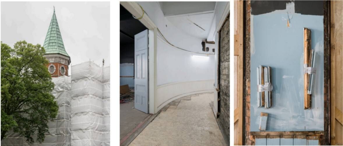 Images from the Crawford Art Gallery redevelopment. 
