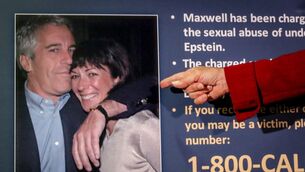 Jeffrey Epstein and Ghislaine Maxwell (John Minchillo/AP)