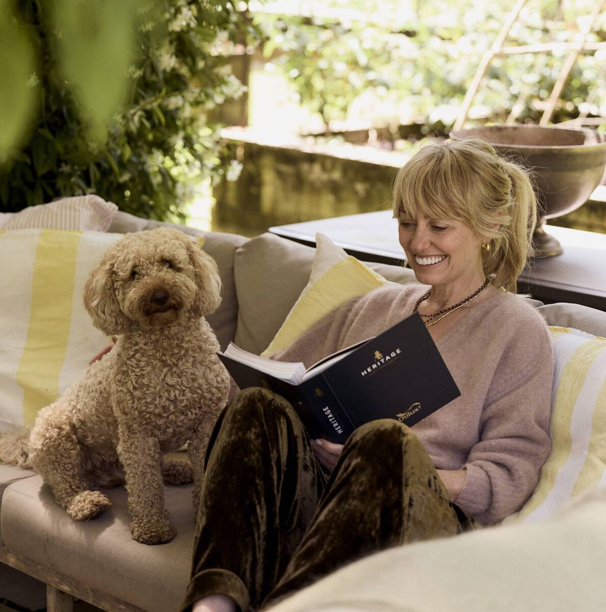 Clodagh McKenna shares her home with husband Harry Herbert and their two dogs Clodagh McKenna shares her home with husband Harry Herbert and their two dogs