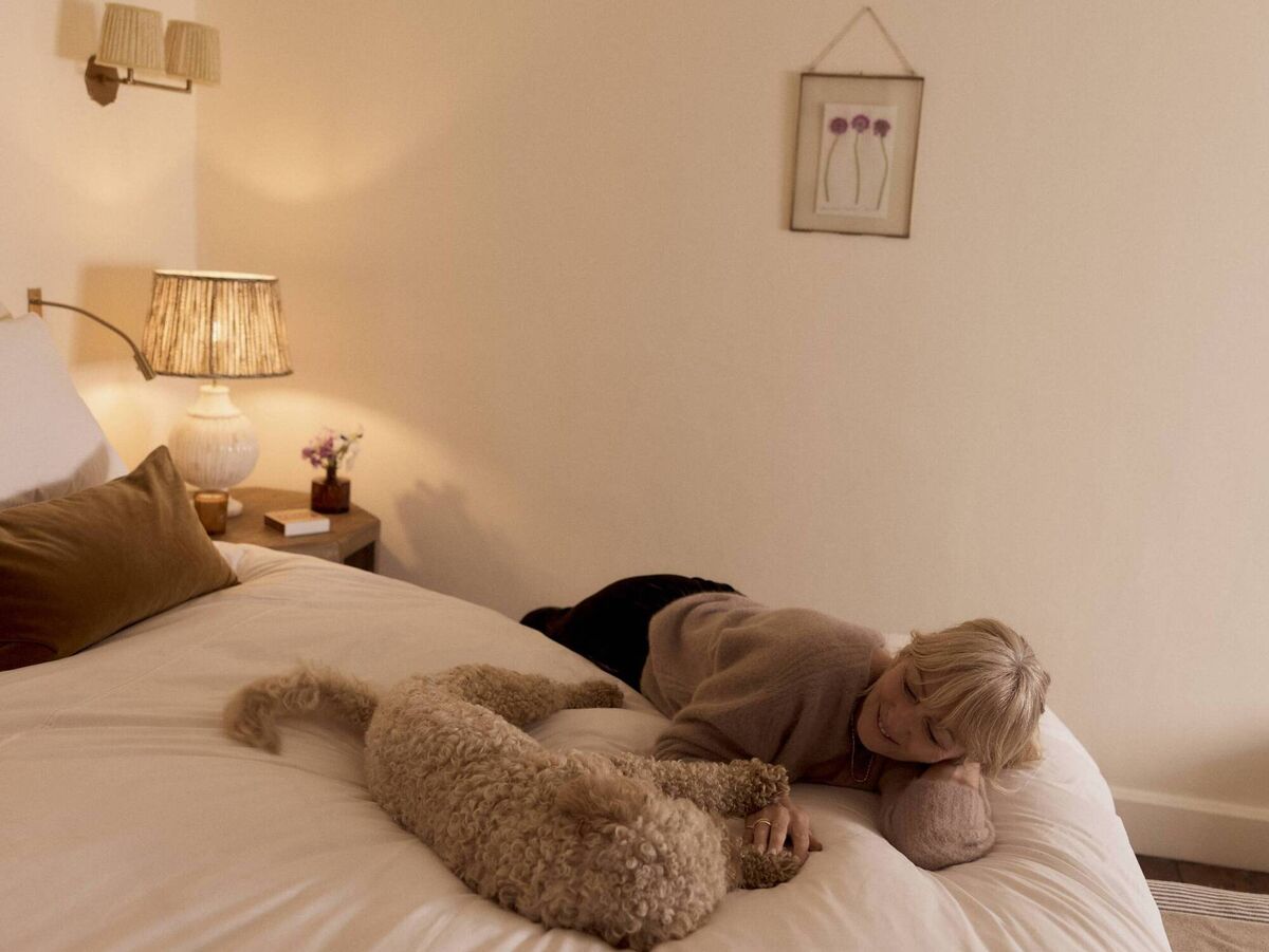 A heritage home deserves heritage hues, and in the bedroom, she has swapped the previous green for the Dulux Heritage shade, DH Linen A heritage home deserves heritage hues, and in the bedroom, she has swapped the previous green for the Dulux Heritage shade, DH Linen