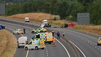 Crash on M9 in Co Kildare
