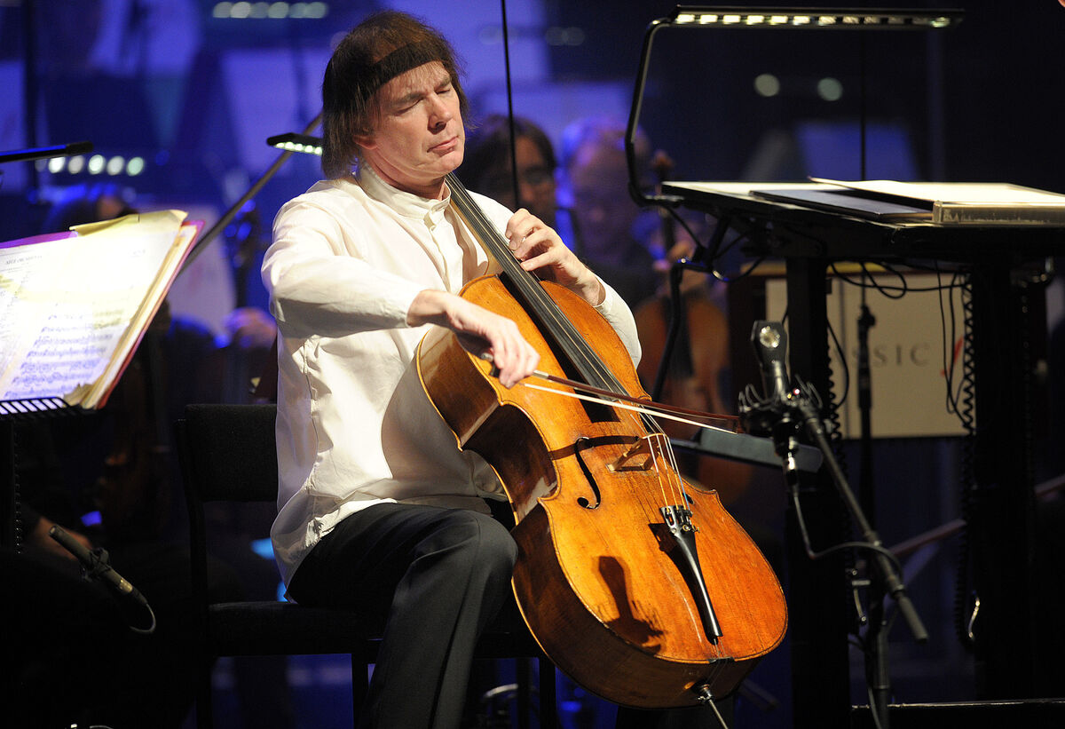 Julian Lloyd Webber performing during the Classic FM Live concert at the Millennium Centre in Cardiff. Julian Lloyd Webber performing during the Classic FM Live concert at the Millennium Centre in Cardiff.