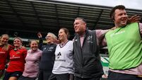Matt Brown speaks to the team huddle after the game 22/8/2026