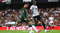 Valencia CF v Real Betis Balompie - LaLiga EA Sports 2026/27