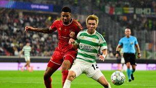 <p>LINZ, AUSTRIA - AUGUST 25: Hyun-Jun Yang of Celtic is challenged by Xavier Mbuyamba of LASK during the UEFA Champions League 2026/27 Play off round second leg match between LASK and Celtic at on August 25, 2026 in Linz, Austria. (Photo by Christian Bruna/Getty Images)</p> <p>LINZ, AUSTRIA - AUGUST 25: Hyun-Jun Yang of Celtic is challenged by Xavier Mbuyamba of LASK during the UEFA Champions League 2026/27 Play off round second leg match between LASK and Celtic at on August 25, 2026 in Linz, Austria. (Photo by Christian Bruna/Getty Images)</p>