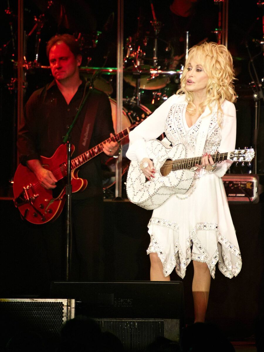 Dolly Parton on the stage at Live at the Marquee Cork in 2014. Picture: Miki Barlok Dolly Parton on the stage at Live at the Marquee Cork in 2014. Picture: Miki Barlok