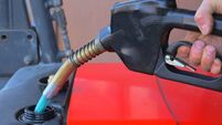 Refuel tractor with diesel