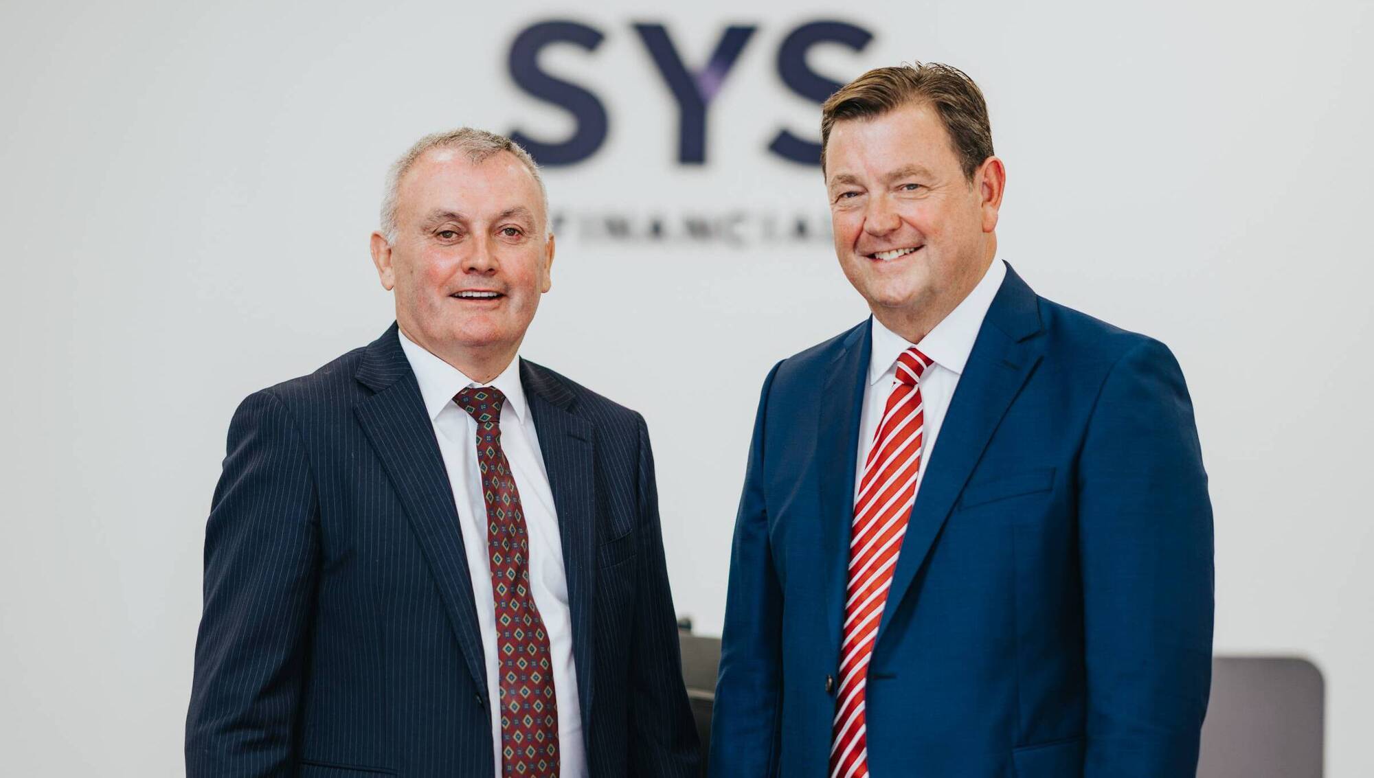 SYS Financial CEO Tony Delaney with CJK Financial Planning Founder, Colm Kelly.