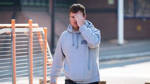 <p>Emmet Moynihan arriving at Uxbridge Magistrates' Court, West London, where he is charged with one count of entering an aircraft when drunk and one count of failing to obey the lawful commands of a pilot on a British Airways flight from Heathrow to Las Vegas on August 6. Picture: Aaron Chown/PA Wire</p> <p>Emmet Moynihan arriving at Uxbridge Magistrates' Court, West London, where he is charged with one count of entering an aircraft when drunk and one count of failing to obey the lawful commands of a pilot on a British Airways flight from Heathrow to Las Vegas on August 6. Picture: Aaron Chown/PA Wire</p>