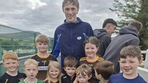 <p>Kobe McDonald pictured with young fans at the weekend.</p> <p>Kobe McDonald pictured with young fans at the weekend.</p>