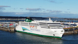 <p>All passengers travelling between Holyhead and Dublin or Fishguard and Rosslare will now need to show a passport on departure. Picture: Niall Carson/PA</p>