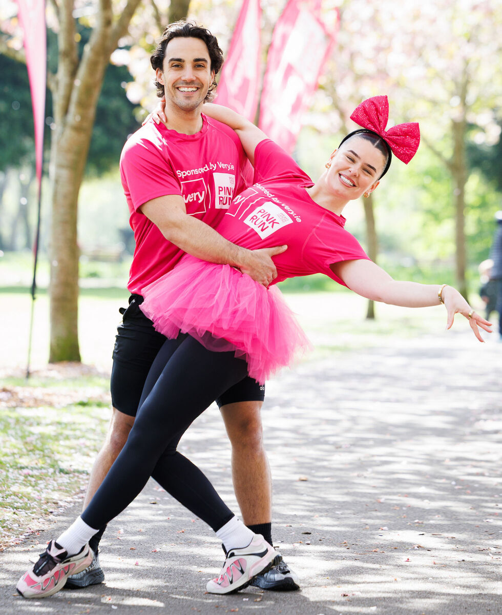  Karen Byrne, Dancing with the Stars Judge, and fiancee Jake Carter, Singer. Picture: Marc O'Sullivan