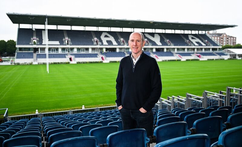 Leinster Rugby chief executive Shane Nolan before a media conference at the newly refurbished Laya Arena in Dublin. Photo by Brendan Moran/Sportsfile Leinster Rugby chief executive Shane Nolan before a media conference at the newly refurbished Laya Arena in Dublin. Photo by Brendan Moran/Sportsfile