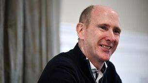 <p>NO RUSH: Leinster Rugby chief executive Shane Nolan during a media conference at the newly refurbished Laya Arena in Dublin. Pic: Brendan Moran/Sportsfile.</p>