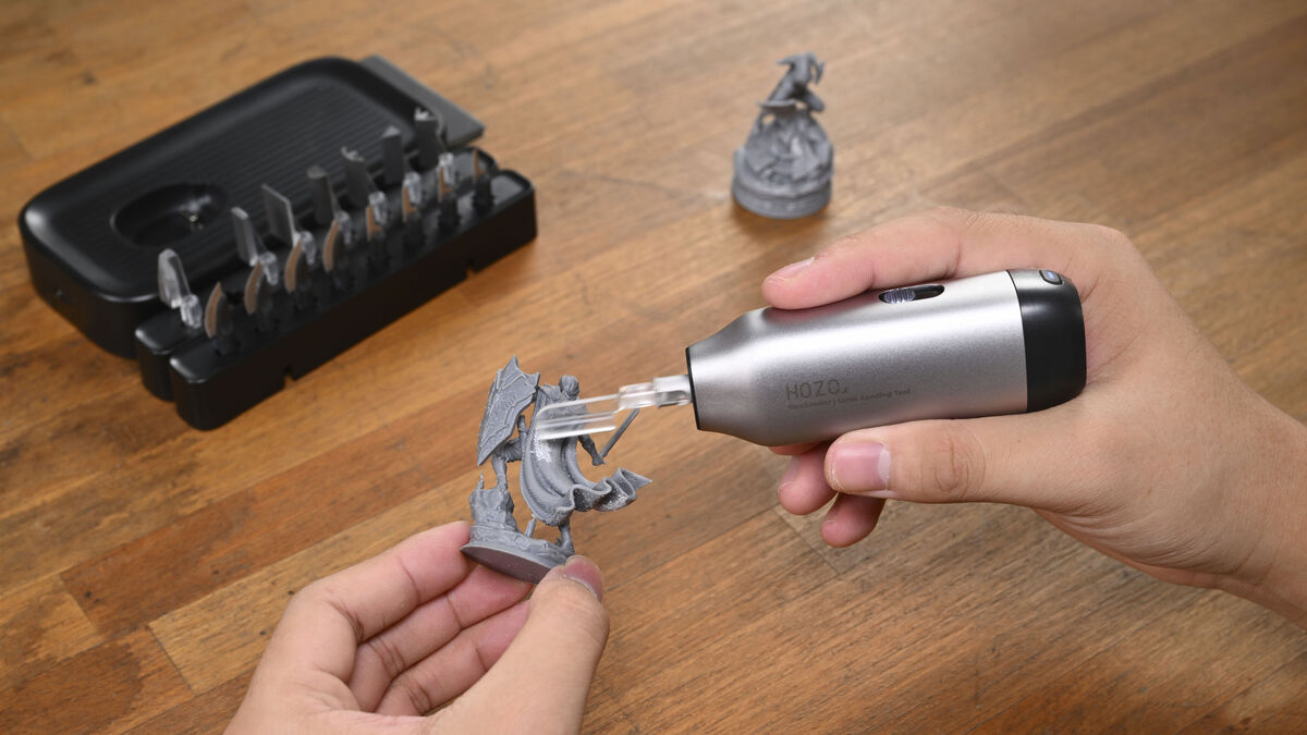 The NeoSander is a high-performance sander that makes model preparation a little less of a chore. Picture: Hozo The NeoSander is a high-performance sander that makes model preparation a little less of a chore. Picture: Hozo