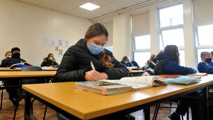 <p>In November 2021, at the height of the covid pandemic, the Ombudsman for Children issued a stark warning about a 'brutal' and 'traumatic' Senior Cycle exams process, concerns still being echoed to this day. See links below. File picture: Larry Cummins</p>