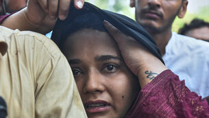 Fourteen babies died in the blaze in Islamabad (AP) Fourteen babies died in the blaze in Islamabad (AP)