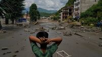 APTOPIX Nepal Flash Floods