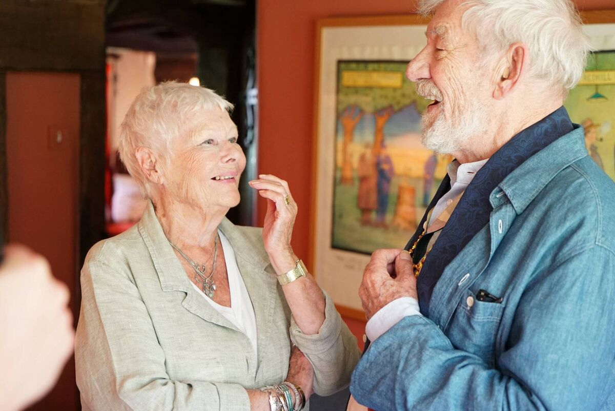 Tea with Judi Dench Featuring Sir Ian McKellen airs Monday, Sky Arts, 9pm (Sky) Tea with Judi Dench Featuring Sir Ian McKellen airs Monday, Sky Arts, 9pm (Sky)
