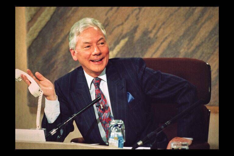 File photo of Gay Byrne, who features on RTÉ 100: Points Of View, Wednesday, RTÉ One, 9.35pm (RTÉ) File photo of Gay Byrne, who features on RTÉ 100: Points Of View, Wednesday, RTÉ One, 9.35pm (RTÉ)