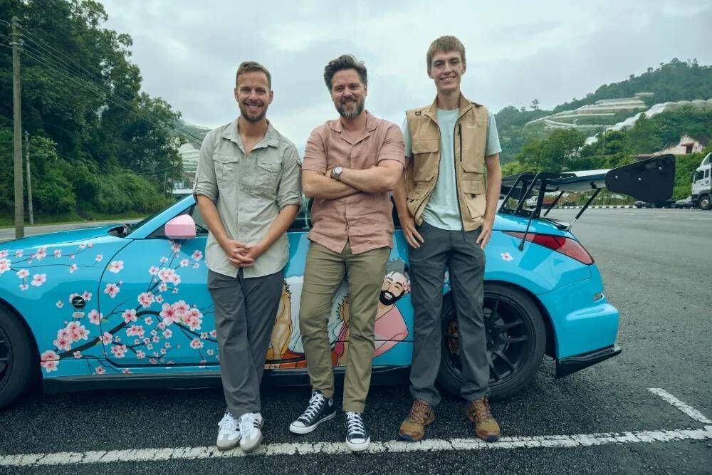 The new cast of The Grand Tour, taking up the mantle from Clarkson, May, and Hammond The new cast of The Grand Tour, taking up the mantle from Clarkson, May, and Hammond