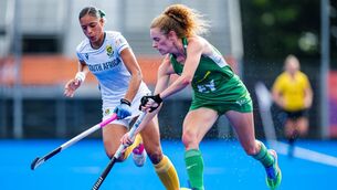 <p>Ireland’s Niamh Carey is put under pressure by Paris-Gail Isaacs of South Africa. Pic: Ewout Pahud de Mortanges/Inpho</p> <p>Ireland’s Niamh Carey is put under pressure by Paris-Gail Isaacs of South Africa. Pic: Ewout Pahud de Mortanges/Inpho</p>