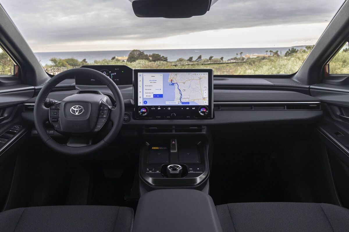 The interior of the CH-R+ is an undramatic if solid and comfortable interior which is amazingly well-put together. The interior of the CH-R+ is an undramatic if solid and comfortable interior which is amazingly well-put together.