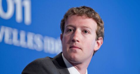 Mark Zuckerberg at G8 in Deauville, France
