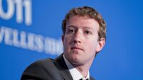 Mark Zuckerberg at G8 in Deauville, France