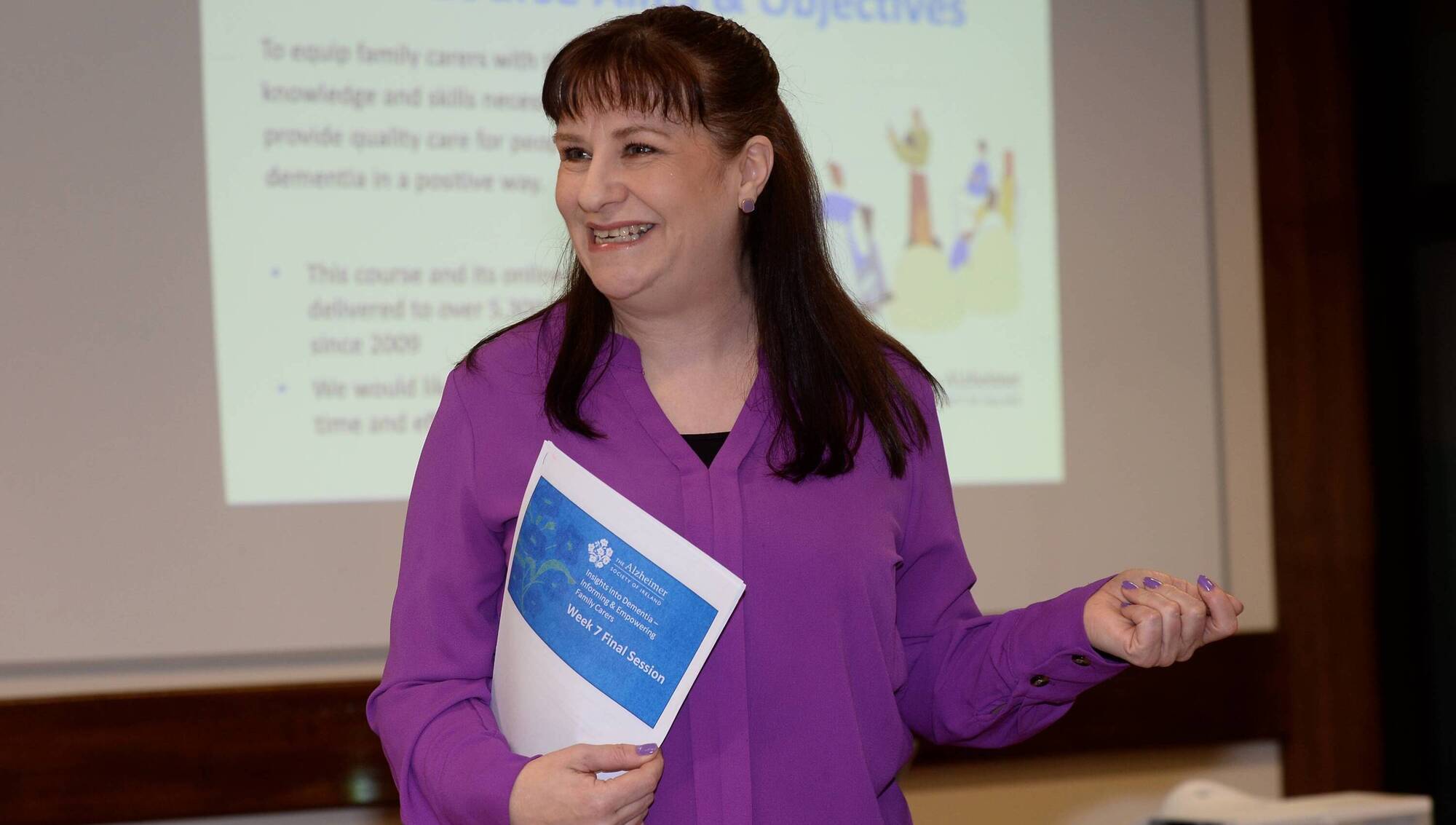 Julie Greene, lead tutor, learning and development team, Alzheimer Society of Ireland (ASI)