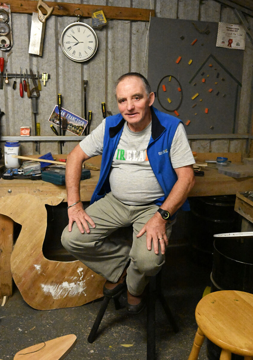 Dave Cashman in the workshop at Carrigtwohill, Co Cork. Picture: Larry Cummins Dave Cashman in the workshop at Carrigtwohill, Co Cork. Picture: Larry Cummins