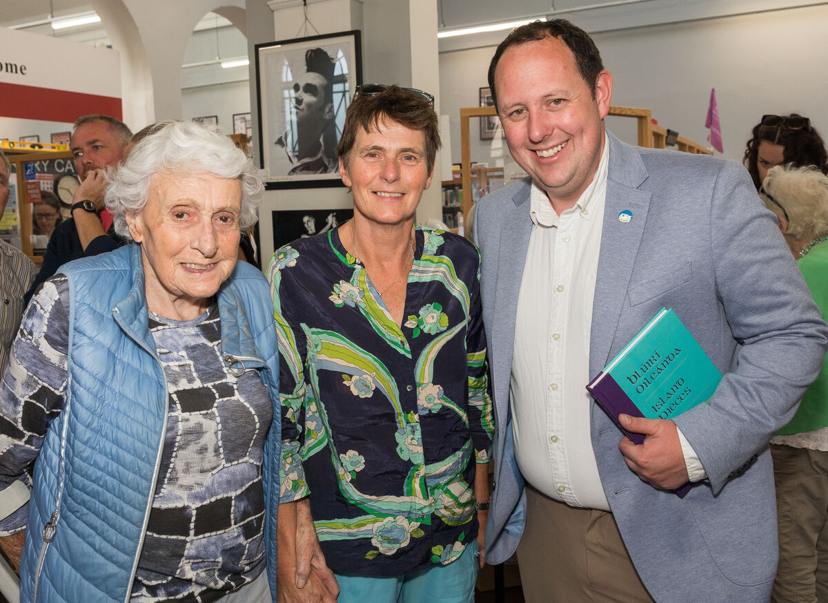 Peggy Cashman, White's Cross, Catherine O'Riordan, Glounthaune, and Cllr Peter Horgan at the launch. Peggy Cashman, White's Cross, Catherine O'Riordan, Glounthaune, and Cllr Peter Horgan at the launch.