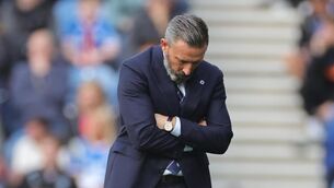 <p>Derek McInnes admitted Rangers’ performance fell short of expectations (Steve Welsh/PA)</p> <p>Derek McInnes admitted Rangers’ performance fell short of expectations (Steve Welsh/PA)</p>