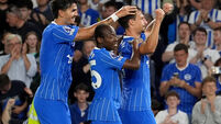 Brighton and Hove Albion v Tromso - UEFA Conference League - Play Off - Second Leg - American Express Stadium