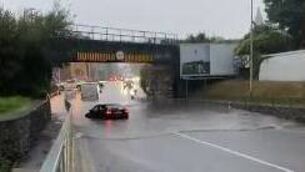 <p>Flash flooding in Killarney on August 27 2026. Picture: Screenshot from Kerry County Council - Comhairle Contae Chiarraí/X</p> <p>Flash flooding in Killarney on August 27 2026. Picture: Screenshot from Kerry County Council - Comhairle Contae Chiarraí/X</p>