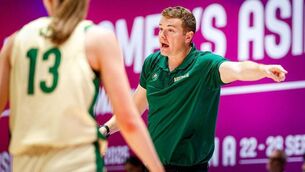 <p>Thomas Garlepp coaching Australia U16 WNT at the FIBA Asia Games. </p> <p>Thomas Garlepp coaching Australia U16 WNT at the FIBA Asia Games. </p>